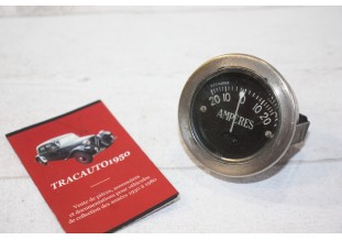 MANO AMPEREMETRE 20 AMP Ø 58mm...AUTOS ANCIENNES COLLECTION