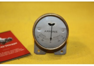 MAMO AMPEREMETRE 20 AMP Ø 52mm...RENAULT PANHARD LEVASSOR 10CV