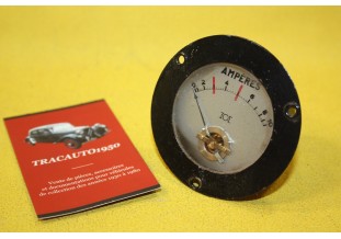 MAMO AMPEREMETRE 10 AMP Ø 70mm...AUTOS CAMIONS AVANT GUERRE