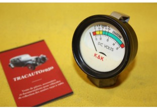 MANO VOLTMETRE 12V DE TABLEAU DE BORD K et K...AUTOS DIVERS