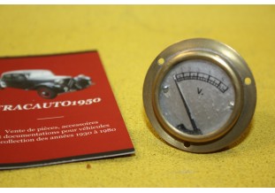 MANO VOLTMETRE 6V Ø 41mm...MOTOS ANCIENNES