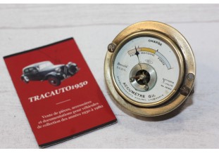 MANO ACCUMETRE 6V GIL RASUREL 293482...AUTOS ANCIENNES COLLECTION voir descriptif