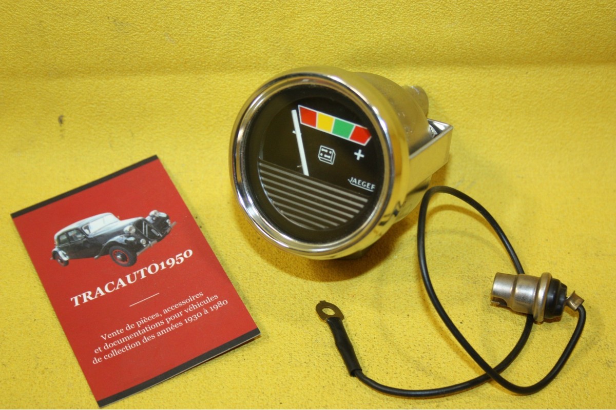 MANO VOLTMETRE DE TABLEAU DE BORD 24V JAEGER 303653/01...CAMIONS TRACTEURS