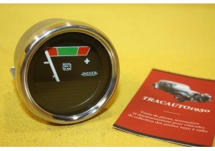 MANO VOLTMETRE JAEGER 24V 098566...MEHARI ARMEE CAMIONS TRACTEURS