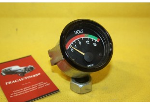 MANO VOLTMETRE 12V DE TABLEAU DE BORD VDO...AUDI VW et AUTOS DIVERS