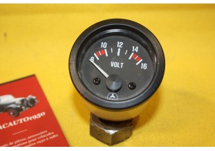 MANO VOLTMETRE 12V DE TABLEAU DE BORD BRILAU...AUTOS DIVERS