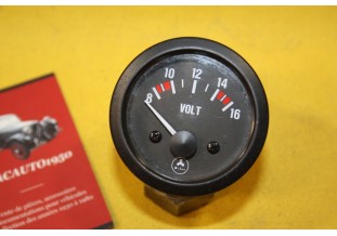 MANO VOLTMETRE 12V DE TABLEAU DE BORD BRILAU...AUTOS DIVERS