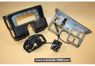 BLOC COMPTEUR INCOMPLET  JAEGER 120km/h 6V...RENAULT R3 4L R4 1961/1963