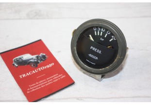 MANO DE PRESSION D'HUILE JAEGER 28V 093510/01...AUTOS CAMIONS ARMEE COLLECTIONS