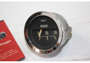 MANO DE TEMPERATURE D'HUILE JAEGER ITALIA 70 C° MECANIQUE...MINI INNOCENTI ALFA FIAT LANCIA