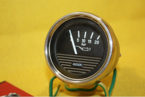 MANO DE PRESSION D'HUILE JAEGER MECANIQUE 097116/01 20 bars...AUTOS VINTAGE COLLECTION