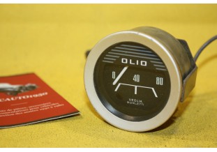 MANO DE TEMPERATURE D'HUILE VEGLIA 12v 80 C°...AUTOS VINTAGE COLLECTION