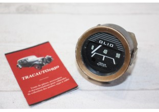 MANO DE TEMPERATURE D'HUILE VEGLIA 12v 80 C°...AUTOS VINTAGE COLLECTION