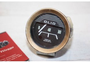 MANO DE TEMPERATURE D'HUILE VEGLIA 12v 80 C°...AUTOS VINTAGE COLLECTION