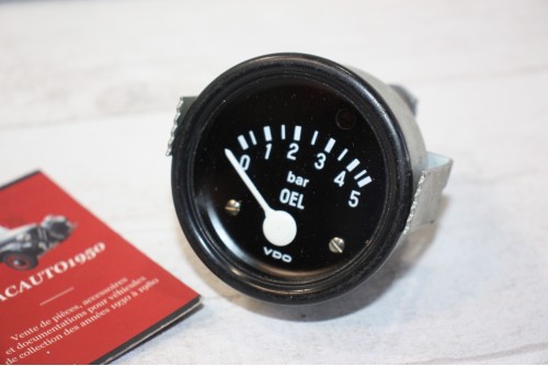 MANO DE PRESSION D'HUILE 24V VDO 350.473 5 bars...CAMIONS TRACTEURS voir descriptif