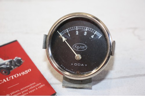 MANO DE PRESSION D'HUILE ODA MECANIQUE 4,5 kg/cm2...AUTOS ANCIENNES COLLECTION