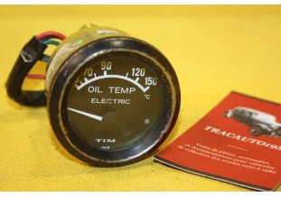 MANO DE TEMPERATURE D'HUILE TIM 12V 150 C°...AUTS VINTAGE COLLECTION