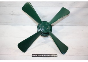 HELICE DE VENTILATEUR 4 PALES AVEC POULIE...FIAT 509 511 513  ???