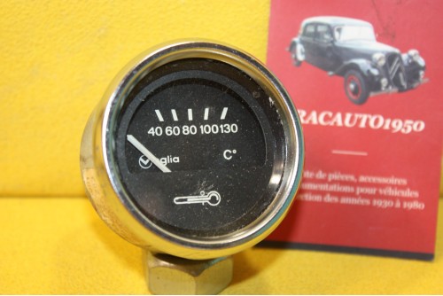 MANO DE TEMPERATURE D'EAU VEGLIA 12v 130 C°...R8 S R8 GORDINI SIMCA RALLYE voir descriptif