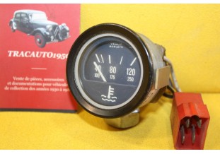 MANO DE TEMPERATURE D'EAU VEGLIA 12V 120 C°...R8 S R8 GORDINI SIMCA RALLYE voir descriptif