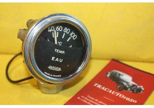 MANO DE TEMPERATURE D'EAU 12V JAEGER...R8 S R8 GORDINI SIMCA RALLYE voir descriptif