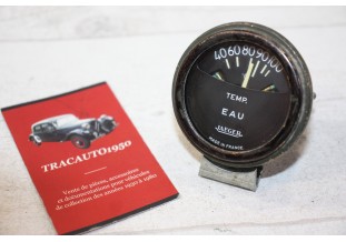 MANO DE TEMPERATURE D'EAU JAEGER 28V 100 C°...CAMIONS TRACTEURS ARMEE