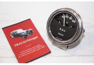 MANO DE TEMPERATURE D'EAU JAEGER 12V 100 C°...AUTOS TRACTEURS ANCIENS