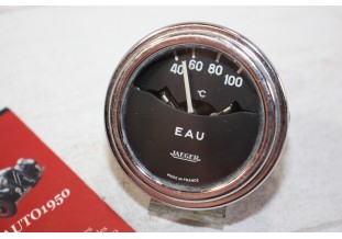 MANO DE TEMPERATURE D'EAU JAEGER 12V 100 C°...AUTOS TRACTEURS ANCIENS