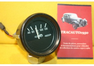 MANO DE TEMPERATURE D'EAU JAEGER 12V 130 C°...R8 S R8 GORDINI SIMCA RALLYE voir descriptif