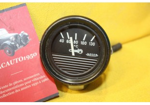 MANO DE TEMPERATURE D'EAU JAEGER 12V 130 C°...R8 S R8 GORDINI SIMCA RALLYE voir descriptif