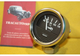 MANO DE TEMPERATURE D'EAU 12V VEGLIA 0957712...R8 S R8 GORDINI SIMCA RALLYE voir descriptif