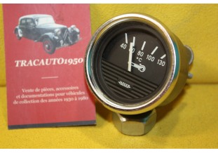 MANO DE TEMPERATURE D'EAU JAEGER 12V 130 C°...R8 S R8 GORDINI SIMCA RALLYE voir descriptif