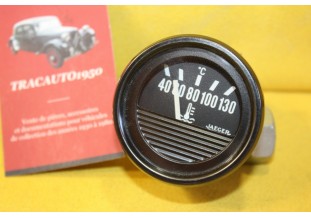 MANO DE TEMPERATURE D'EAU JAEGER 12V 130 C°...R8 S R8 GORDINI SIMCA RALLYE voir descriptif