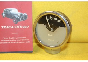 MANO DE TEMPERATURE D'EAU JAEGER 12V 100 C°...AUTOS TRACTEURS ANCIENS