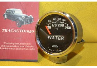 MANO DE TEMPERATURE D'EAU JAEGER 12V 100 C°...AUSTIN MINI TRIUMPH SPITFIRE