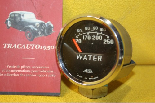 MANO DE TEMPERATURE D'EAU JAEGER 12V 100 C°...AUSTIN MINI TRIUMPH SPITFIRE