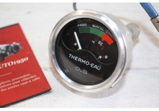 MANO DE TEMPERATURE D'EAU OS 6V 95 C°...AUTOS ANCIENNES COLLECTION