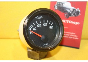 MANO DE TEMPERATURE VDO 12V 150 C°...VW GOLF AUTOS VINTAGE COLLECTION