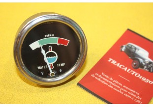 MANO DE TEMPERATURE D'EAU STEWART-WARNER MECANIQUE...AUTOS CAMIONS TRACTEURS ANCIENS