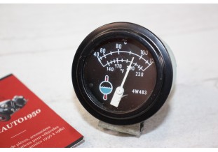 MANO DE TEMPERATURE D'EAU MEC GND 24V 120 C°...CAMIONS TRACTEURS ARMEE