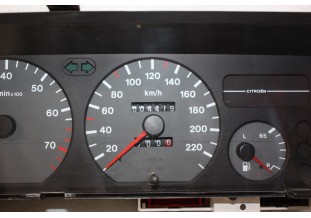 COMBINE BLOC COMPTEUR 12V JAEGER 220km/h...CITROEN XANTIA