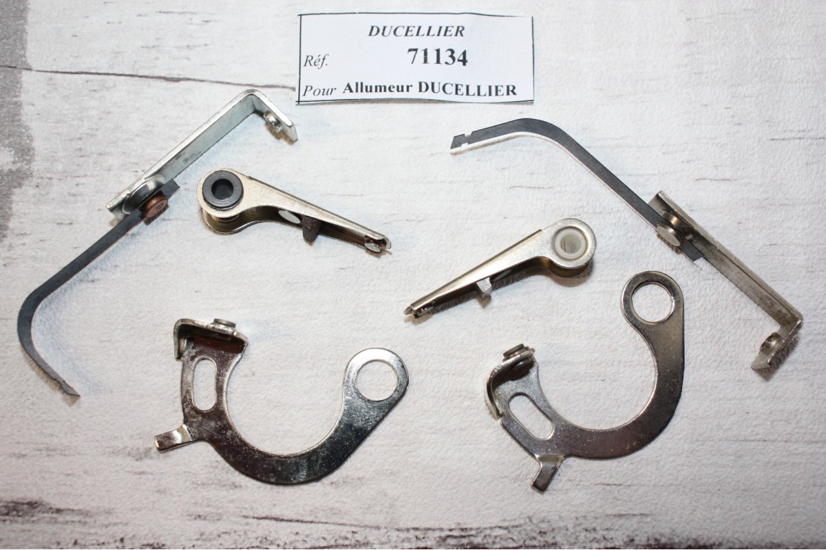 JEU DE RUPTEURS 71134 POUR ALLUMEURS DUCELLIER...CITROEN 2CV DYANE ...