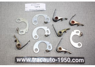 JEU DE RUPTEURS 71974 POUR ALLUMEURS DUCELLIER...RENAULT R4 4L R5 R...