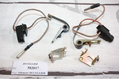 JEU DE RUPTEURS 582017 POUR ALLUMEURS DUCELLIER...RENAULT R14 TL/TS...