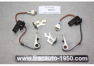 JEU DE RUPTEURS 609473 POUR ALLUMEURS DUCELLIER...CITROEN GS GSA GS...