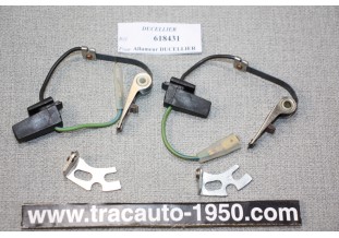 JEU DE RUPTEURS 618431 POUR ALLUMEURS DUCELLIER...CITROEN CX 2000/2...