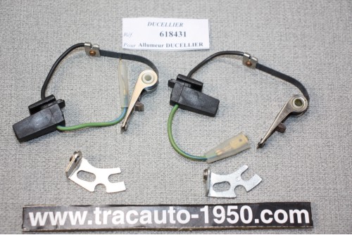 JEU DE RUPTEURS 618431 POUR ALLUMEURS DUCELLIER...CITROEN CX 2000/2...