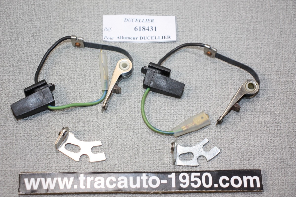 JEU DE RUPTEURS 618431 POUR ALLUMEURS DUCELLIER...CITROEN CX 2000/2...