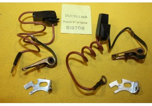 2 JEUX DE RUPTEURS 618708 POUR ALLUMEURS DUCELLIER...PEUGEOT 204 304 305