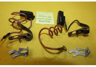 2 JEUX DE RUPTEURS 618708 POUR ALLUMEURS DUCELLIER...PEUGEOT 204 304 305